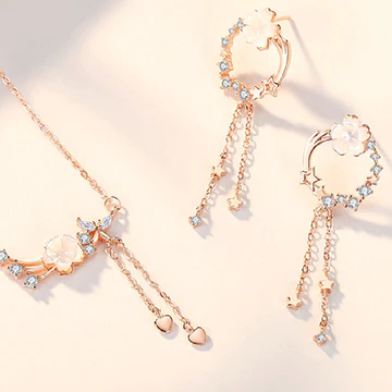 Buddha Stones 925 Sterling Silver Flower Butterfly Love Necklace