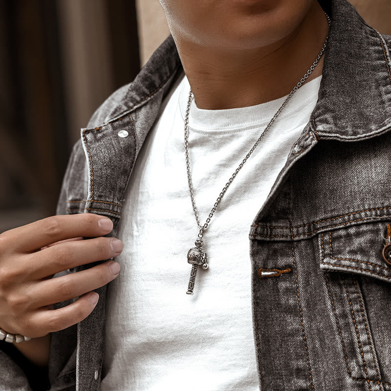 Buddha Stones Tibetan Om Mani Padme Hum Prayer Wheel Lotus Wisdo