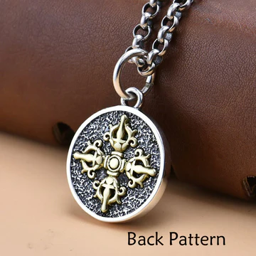 Buddha Stones 925 Sterling Silver Zakiram Goddess of Wealth Dorj