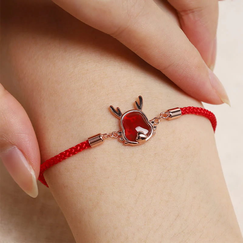 A Flash Sale- Buddha Stones 925 Sterling Silver Year of the Dragon Natural Red Agate Dragon A